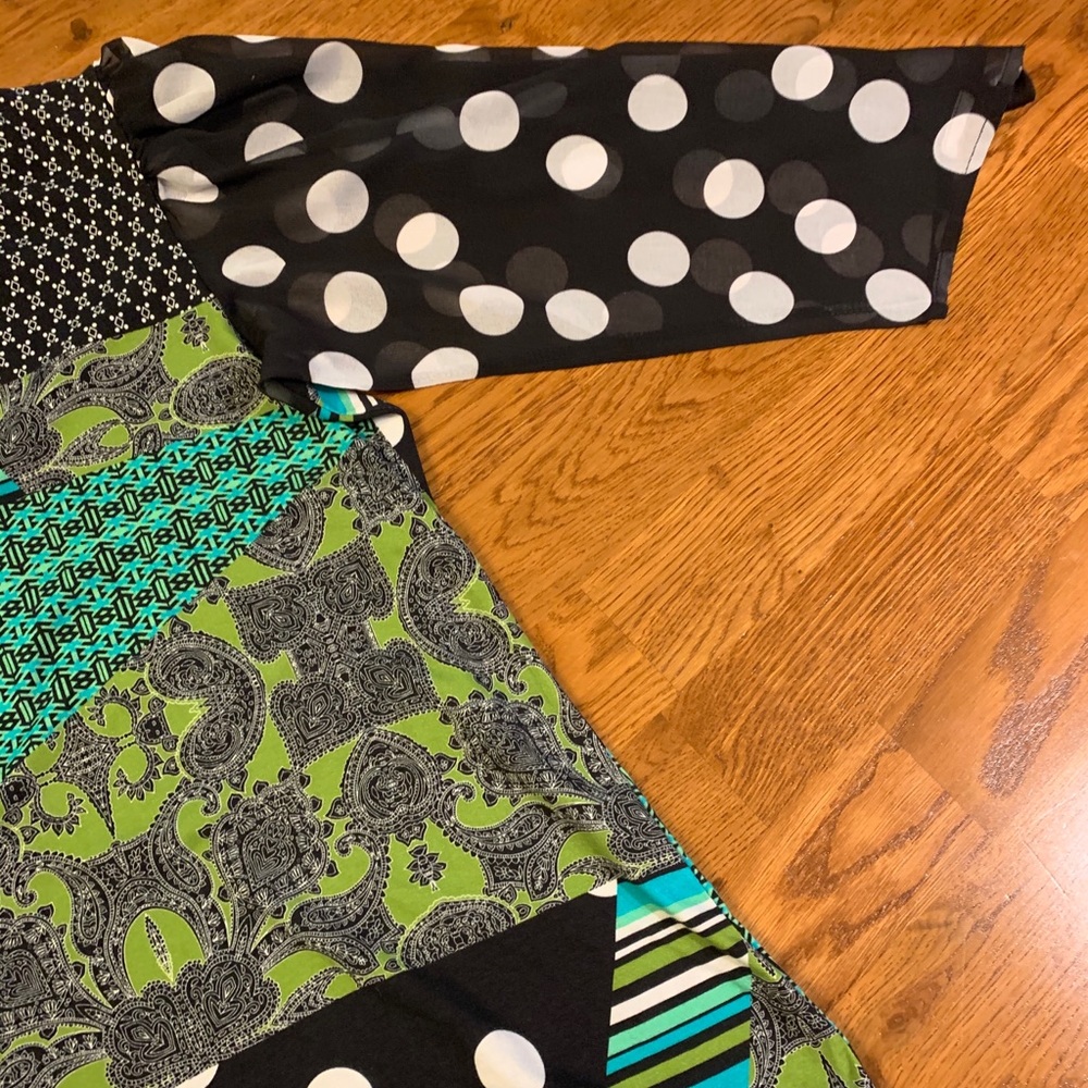 LYNNE RITCHIE TUNIC PATCHWORK - Picture 4 of 6